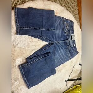 Ariat Women's Blue Flare & Wide Leg Jeans